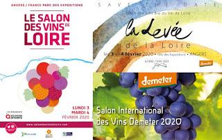 Salons 2020 à Angers : Vins de Loire, Levée de la Loire et Demeter