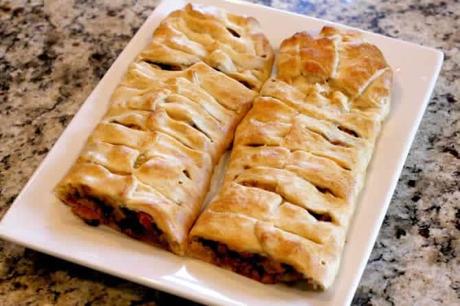 Brioche farcie à la viande hachée