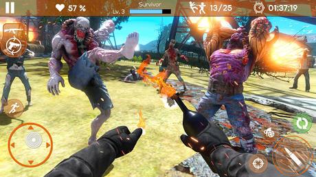 Code Triche Tuer coup zombi: Halloween zombi tournage APK MOD (Astuce) 5