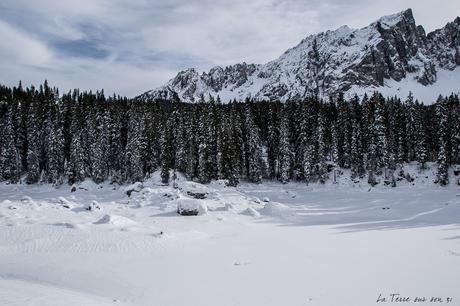 Lac de Carezza Dolomites : 1er spot de mon road-trip en van Lac de Carezza Dolomites : 1er spot de mon road-trip en van