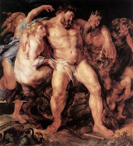 Rubens 1612-14 Hercule ivre Gemaldegalerie Dresde