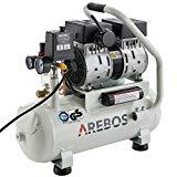 Comparatif top 10 : Meilleur compresseur d’air Arebos Compresseur d'air 12 litres / 500 W / 54,4 dB / 89 L/min / 9 bars / silencieux / coupleur euro / certifié TÜV Süd