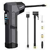 Comparatif top 10 : Meilleur compresseur d’air SUAOKI 2 En 1 Compresseur d'air Electrique Gonfleur Portable sans Fil Digital 12V, Fonction Power Bank USB, Arrêt Automatique, 4 Buses Polyvalents, Ecran à LED Numérique
