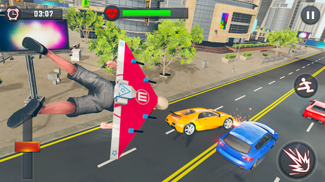 Télécharger Gratuit jeu de jetpack-simulateur de crime de héros volant APK MOD (Astuce) 2