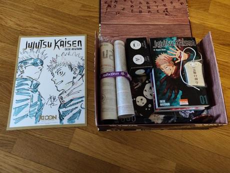 Jujutsu Kaisen : Unboxing du Presskit et premières impressions sur le manga
