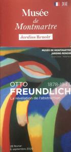 Le Musée de Montmartre  prochaine exposition OTTO FREUNDLICH à partir du 28 Février 2020