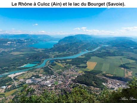 La Suisse et la France - Le Rhône 812 km