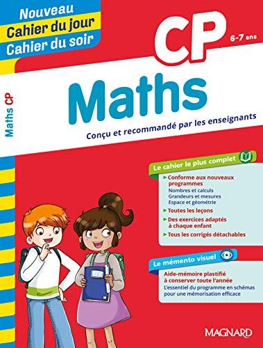 Cahier du jour / Cahier du soir - Maths CP (Jour soir Cahiers primaire) by COLLECTIF