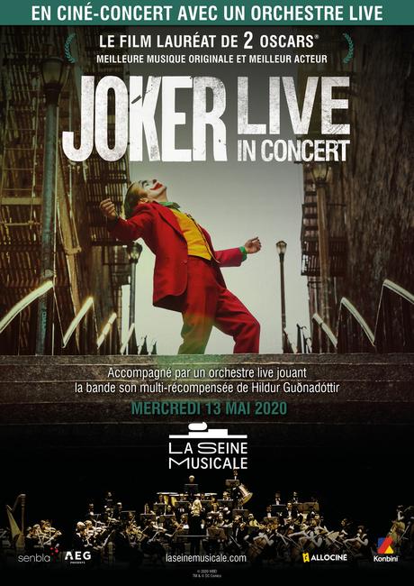 Joker, le ciné concert à ne pas rater le 13 mai 2020 à la Seine Musicale