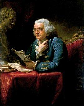 Benjamin Franklin, 1767, Écrivain