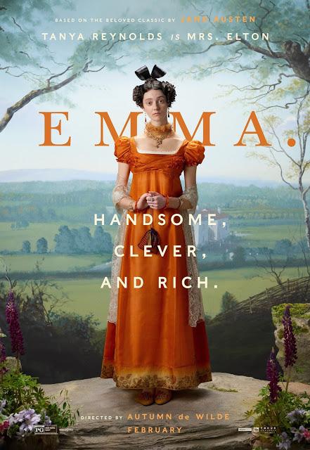 Affiches personnages UK pour Emma de Autumn de Wilde