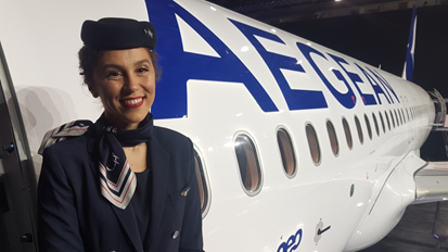 Le premier A320neo arrive dans la flotte d’Aegean Airlines