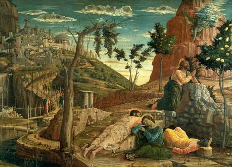 Mantegna 1459 Le Jerdin des Oliviers Musee des BA Tours