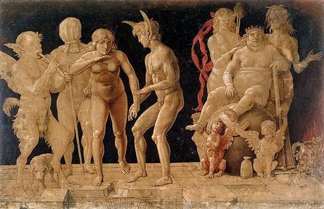 Mantegna Allegory of the Fall of Ignorant Humanity Virtus Combusta British Museum