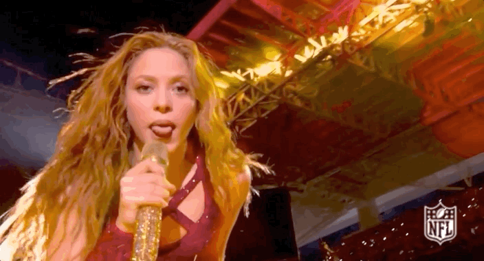 Shakira et Jennifer Lopez à la mi-temps du 54ème Super Bowl