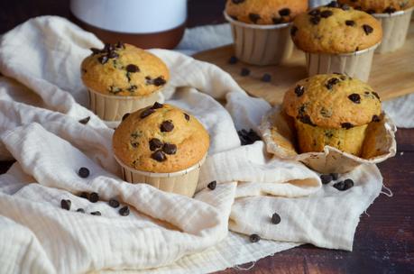 Muffins aux pépites de chocolat Muffins aux pépites de chocolat
