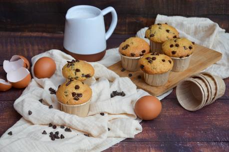 Muffins aux pépites de chocolat Muffins aux pépites de chocolat