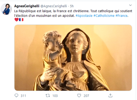 les ravages de la religion ? #racisme et #homophobie : Cerighelli persiste et signe