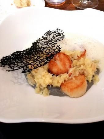 Saint-Jacques, chou fleur © Gourmets&co