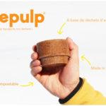 Crowdfunding : La tasse à base de déchets d’agrumes par Repulp