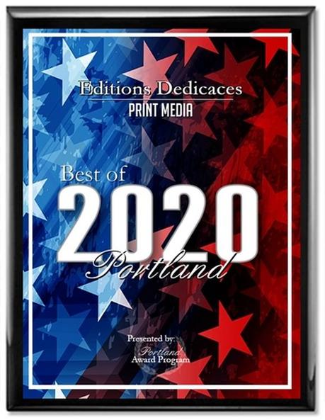 Les Editions Dédicaces ont été sélectionnées pour le “2020 Best of Portland Awards” dans la catégorie Médias imprimés
