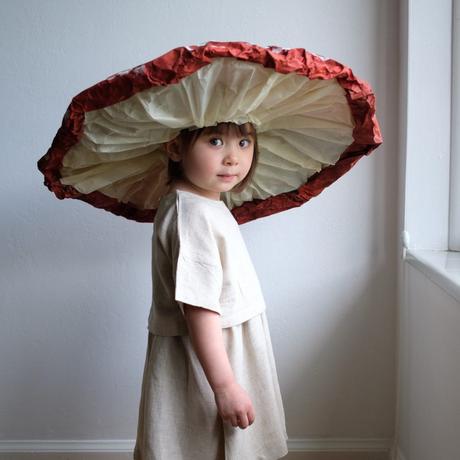 costume original pour enfant champignon de la forêt idée - blog déco - clem around the corner