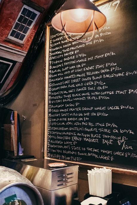 News bière – une semaine à explorer la scène de la bière artisanale à New York
– Bière blonde Tigre aveugle, Greenwich Village