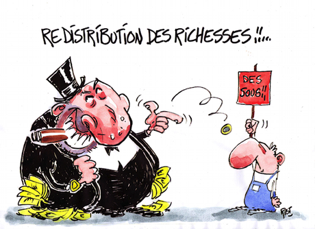 resdistribution des richesses