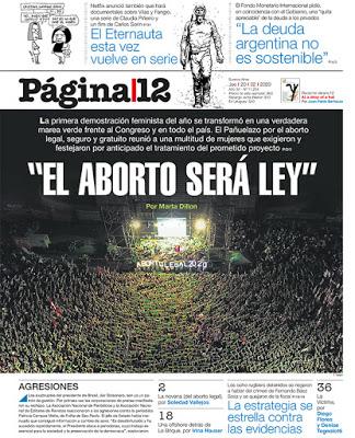 Marée verte hier en Argentine [Actu]