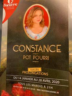 Constance au Théâtre de l'Oeuvre