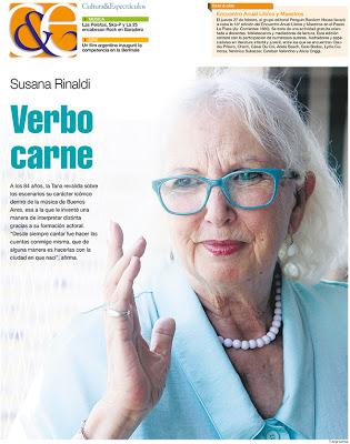 Susana Rinaldi fait sa rentrée au Picadero [à l’affiche]