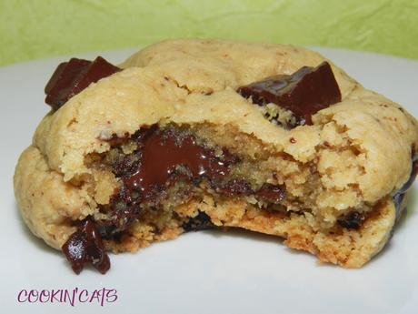 COOKIES AU CHOCOLAT TROP BONS (sans gluten, végétalien) COOKIES AU CHOCOLAT TROP BONS (sans gluten, végétalien)