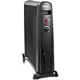 Meilleur chauffage intelligent Duronic HV101 Radiateur électrique en mica sans Huile de 2500 Watts avec Thermostat - Chauffe en Une Minute