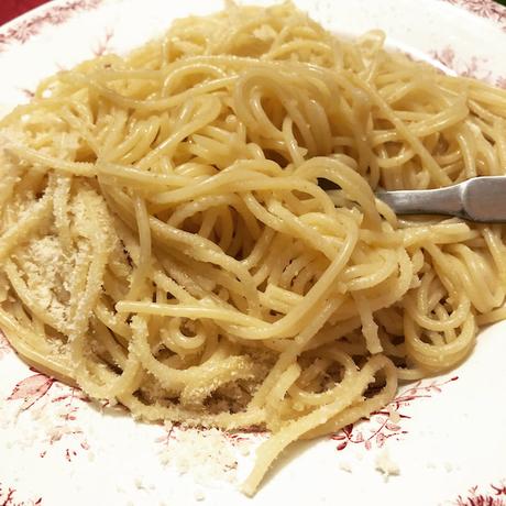 spaghetti à l’ail
