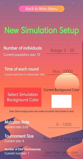 Code Triche Natural Selection Simulation APK MOD (Astuce) 2