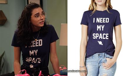 THE EXPANDING UNIVERSE OF ASHLEY GARCIA : Ashley’s navy tee in S1E08