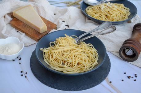 Spaghetti cacio e pepe