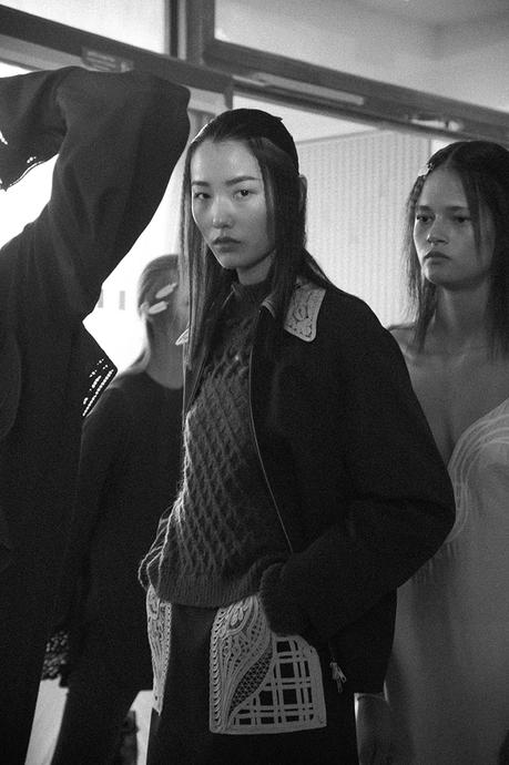 Backstage : le défilé Mame Kurogouchi automne-hiver 2020/2021 Backstage : le défilé Mame Kurogouchi automne-hiver 2020/2021