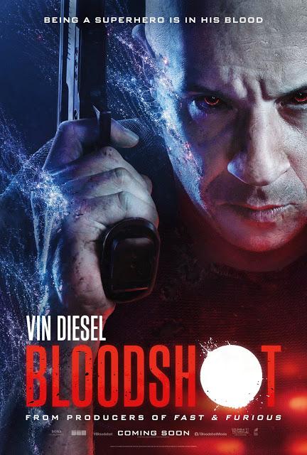 Nouvelle affiche US pour Bloodshot de Dave Wilson