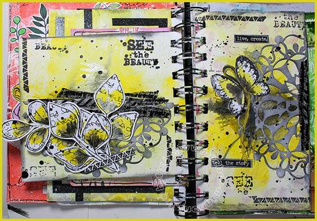 Page Junk journal #7-1