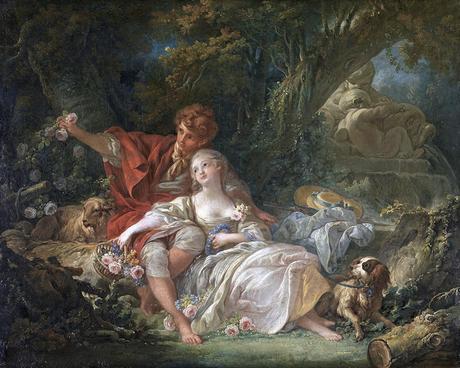 boucher 1760 l_ecole-de-l_amour karlsruhe-staatliche-kunsthalle