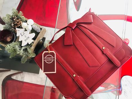 Ecosusi Detachable Bow Briefcase Ecosusi, le sac vintage taillé pour la vie moderne