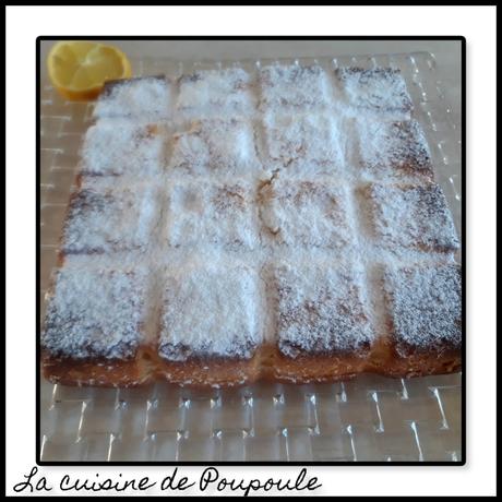 Petits carrés au citron extra Petits carrés au citron extra
