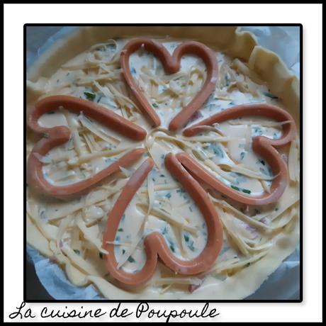 Quiche cœur Quiche cœur