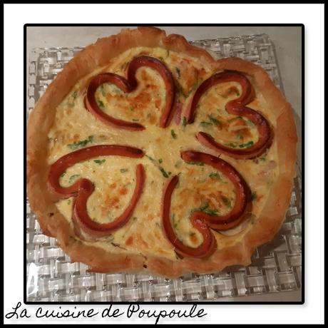 Quiche cœur Quiche cœur