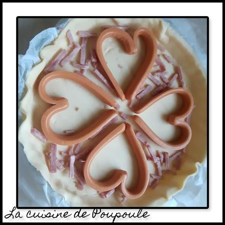 Quiche cœur Quiche cœur