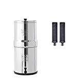 Meilleur filtre à eau – comparatif 2020 Big Berkey Filtre à eau alimenté par gravité avec 2 éléments de purification Black Berkey