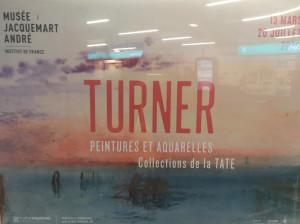 Musée Jacquemart André —TURNER— Peintures et aquarelles -collections de la TATE (13 Mars au 20 Juillet 2020)