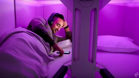 Air New Zealand prévoit des lits pour ses passagers en classe éco