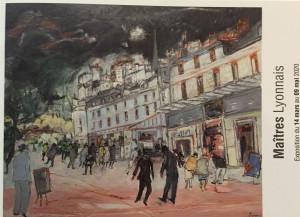 Galerie Estades            14 Mars au 9 Mai 2020  » Maîtres Lyonnais »